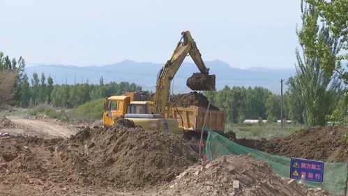 八十七團通連公路建設項目加緊施工，為區域發展注入新動力
